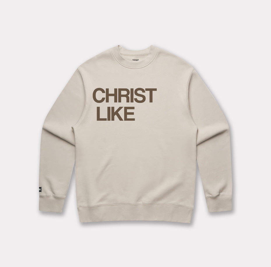 Christ Like - Sweatshirt (Bone)