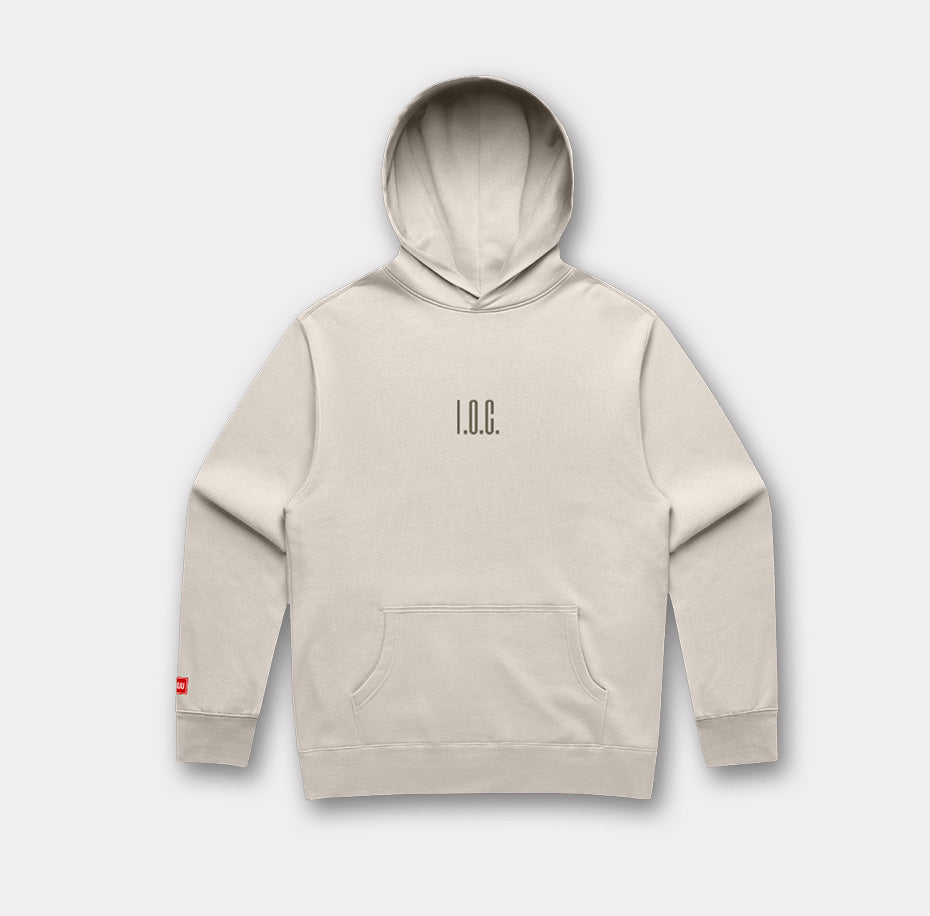 I.O.C. - Imitator of Christ Fleece Hoodie (Bone)
