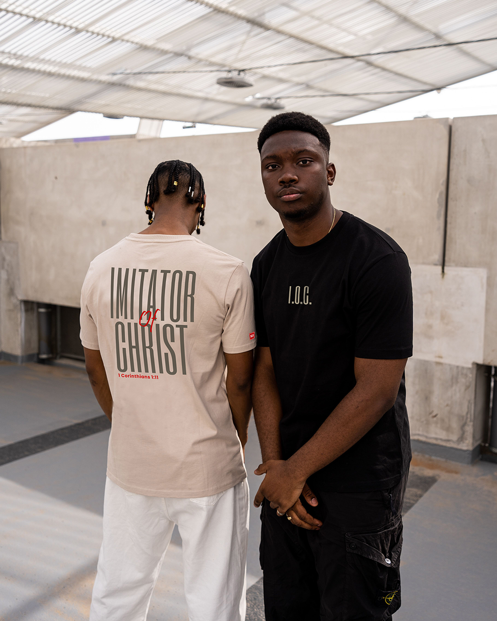 Imitator of Christ Tee - Ivory