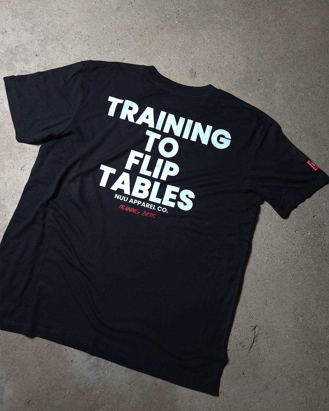 Flipping Tables Tee - Black