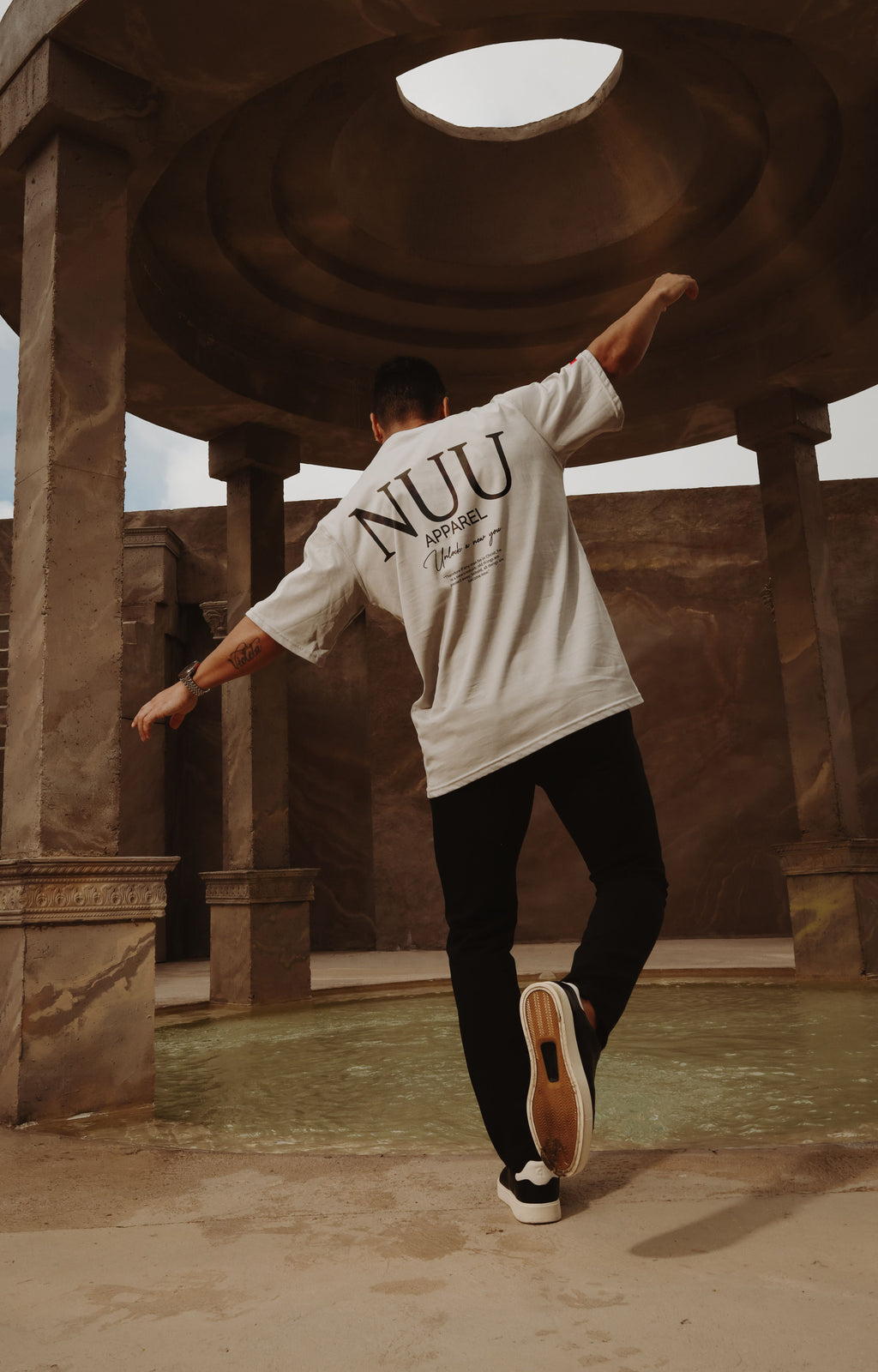 New You Oversized Tee - Ivory