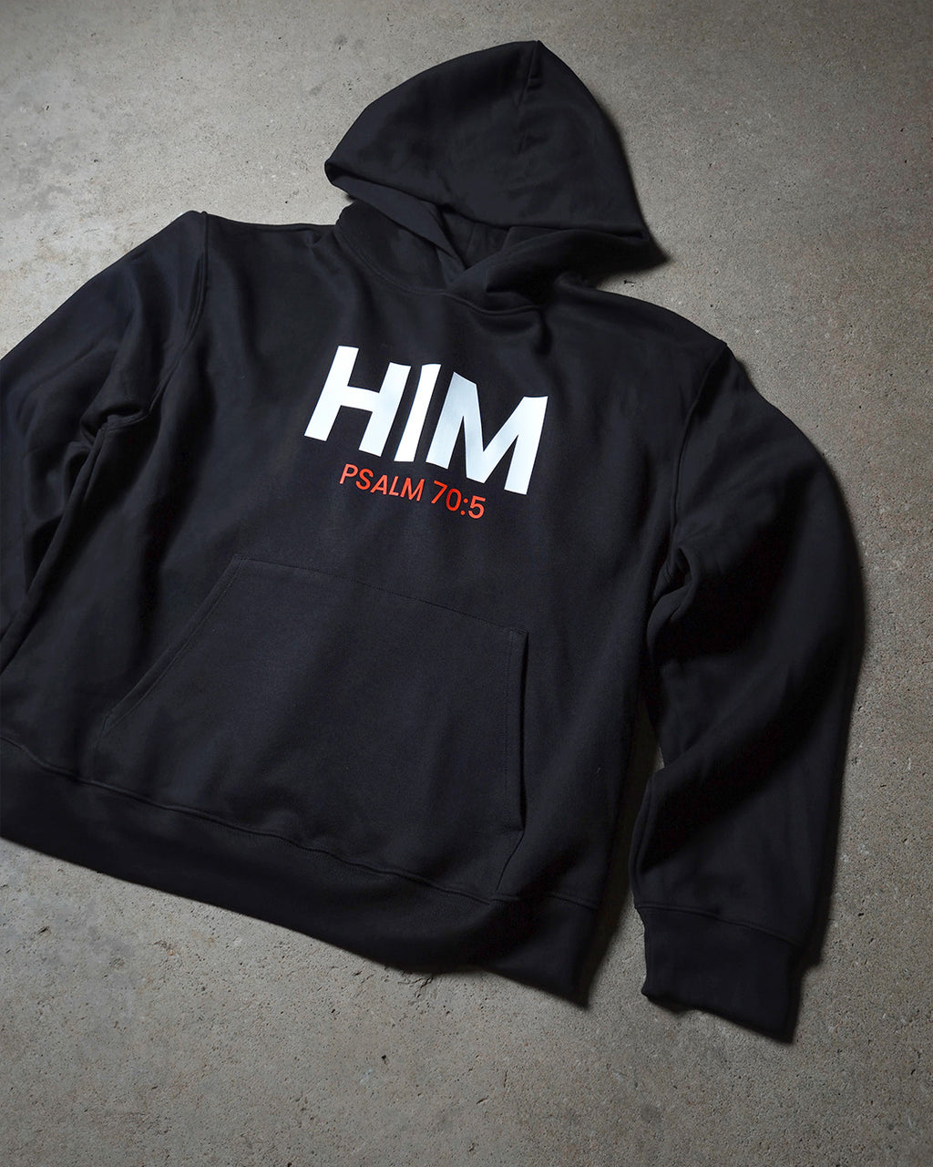 Just Him Hoodie - Black