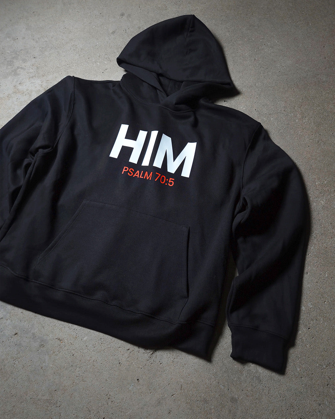 Just Him Hoodie - Black