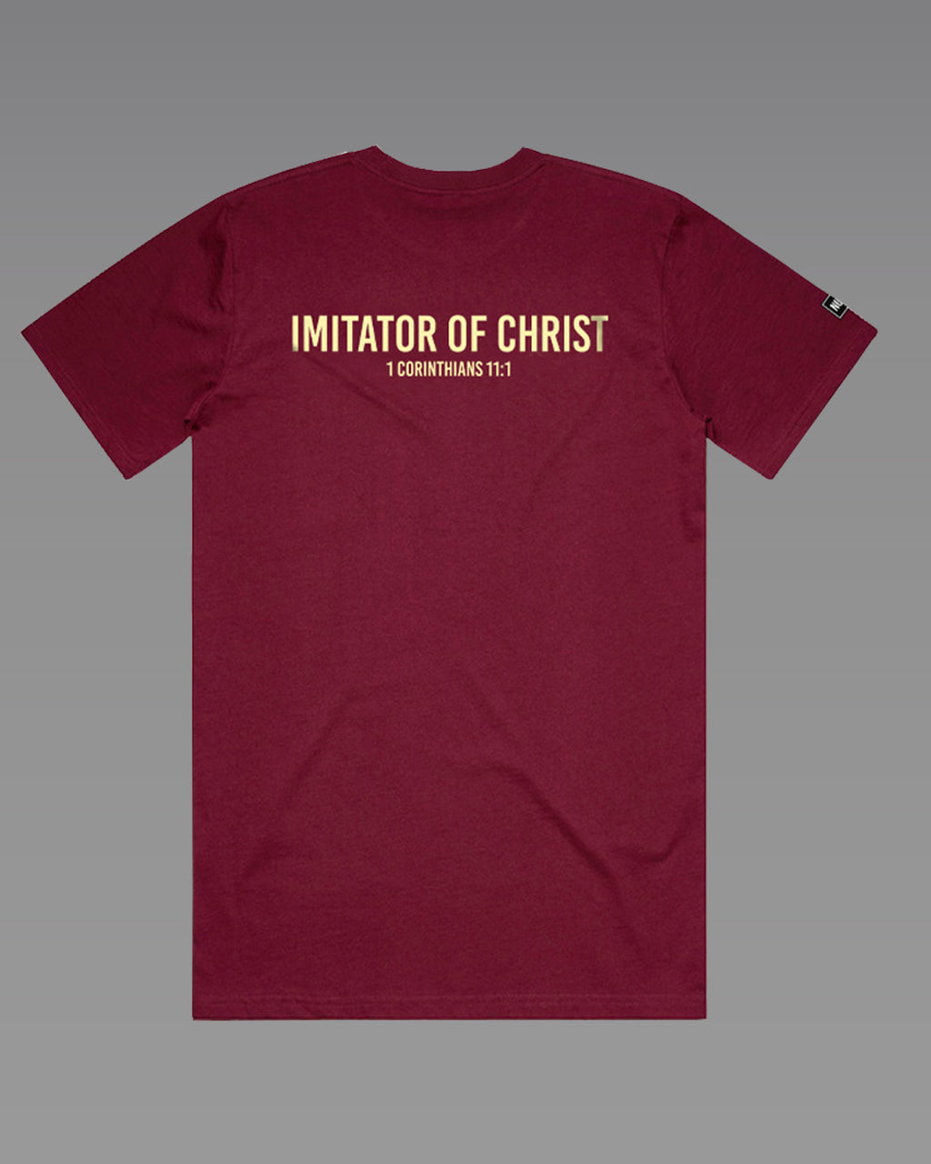 Christ Like Tee - Maroon