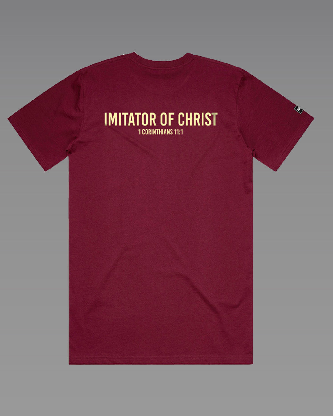 Christ Like Tee - Maroon