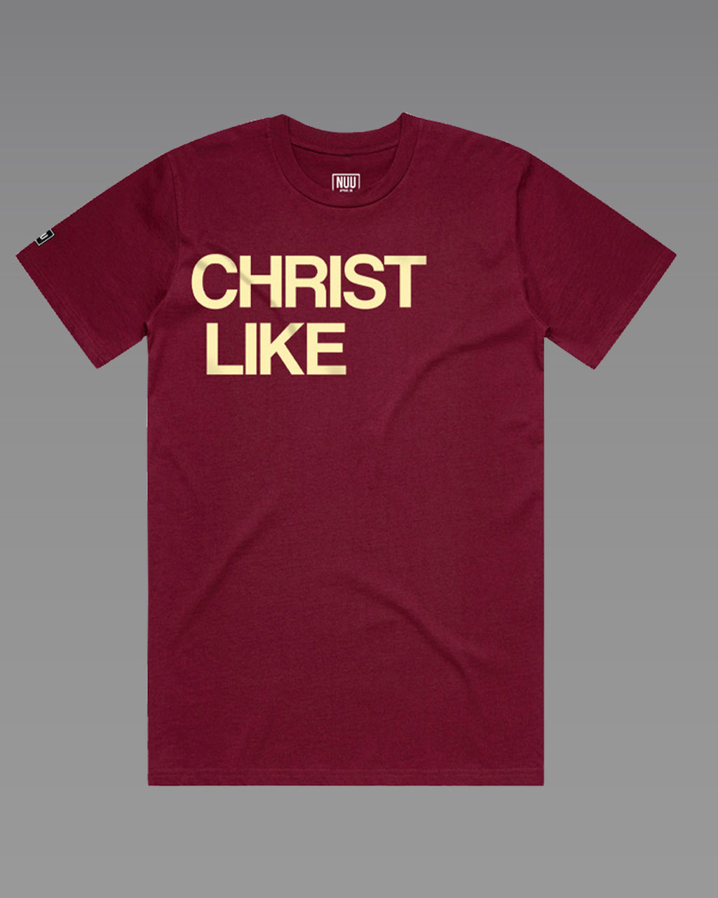 Christ Like Tee - Maroon