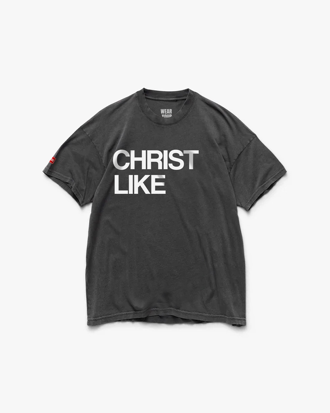 Christ Like Tee - Faded Black