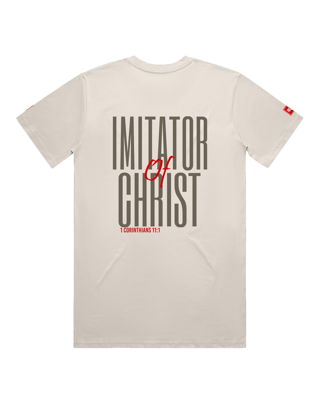 Imitator of Christ Tee - Ivory