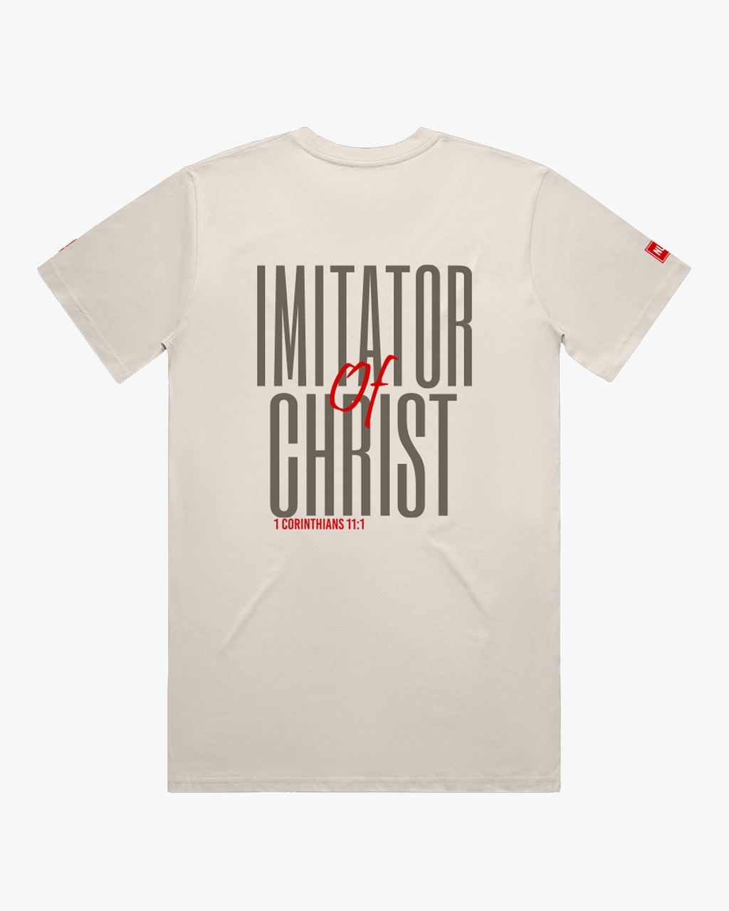 Imitator of Christ Tee - Ivory