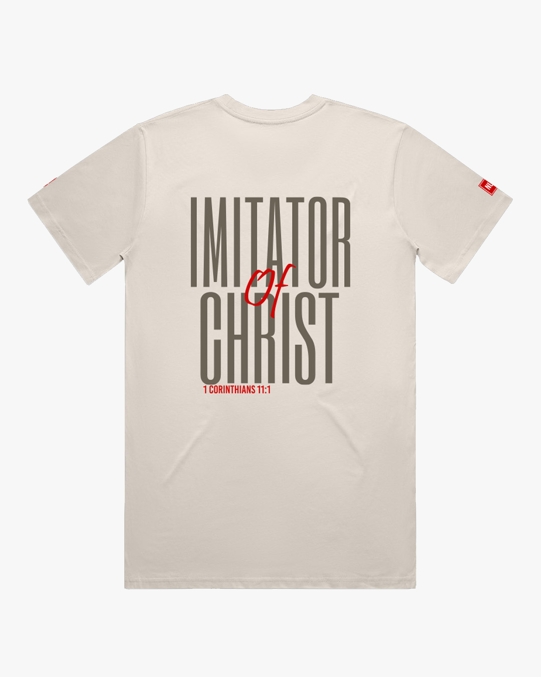 Imitator of Christ Tee - Ivory
