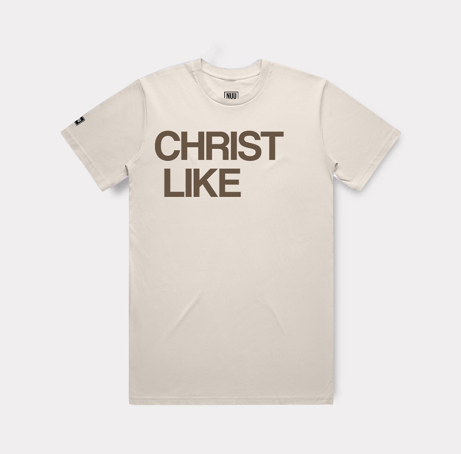 Christ Like Tee (Bone)