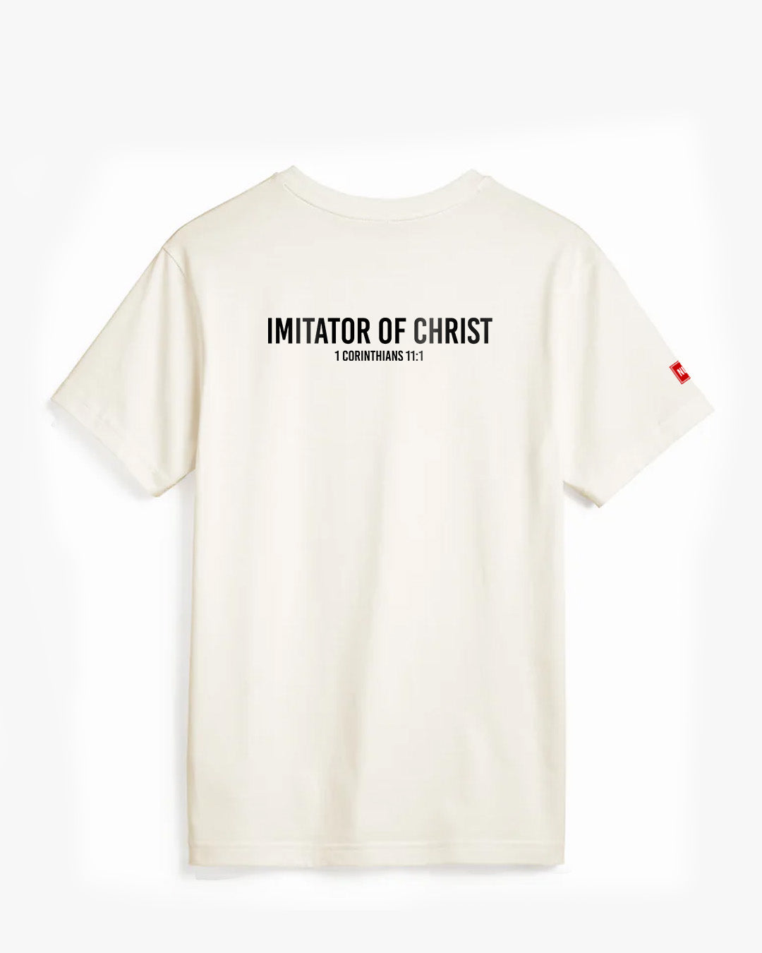 Christ Like Relaxed Fit Tee - Bone