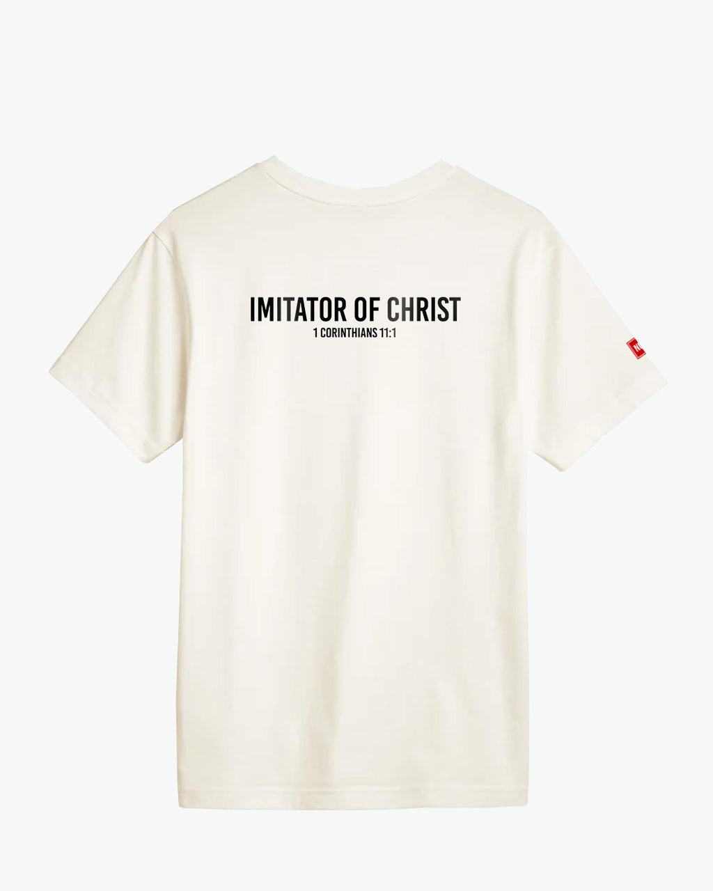 Christ Like Relaxed Fit Tee - Bone