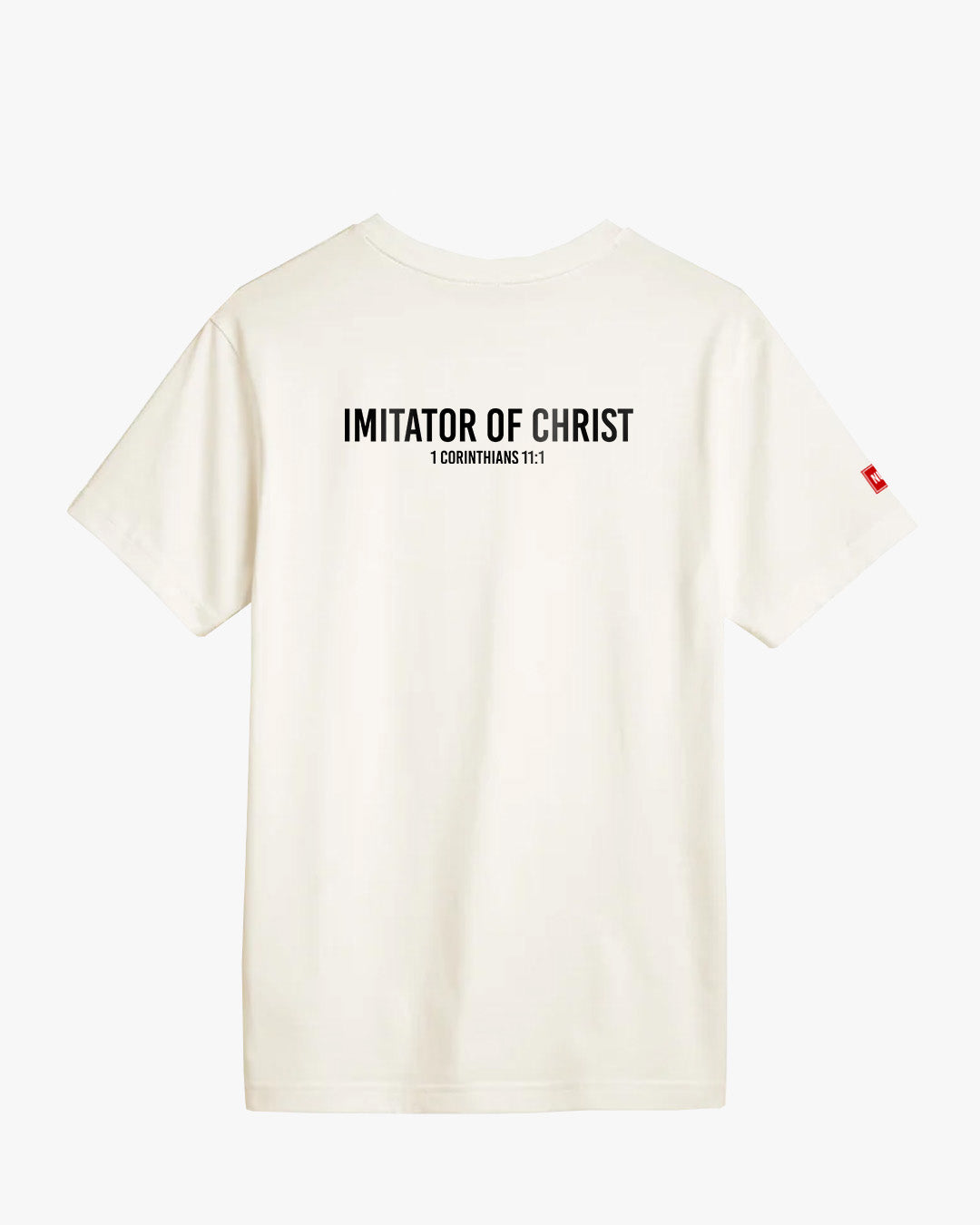 Christ Like Relaxed Fit Tee - Bone