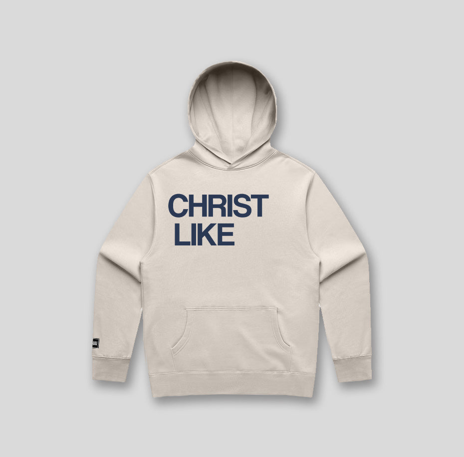 Christ Like Hoodie - Ivory
