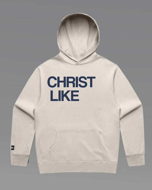 Christ Like Hoodie - Ivory