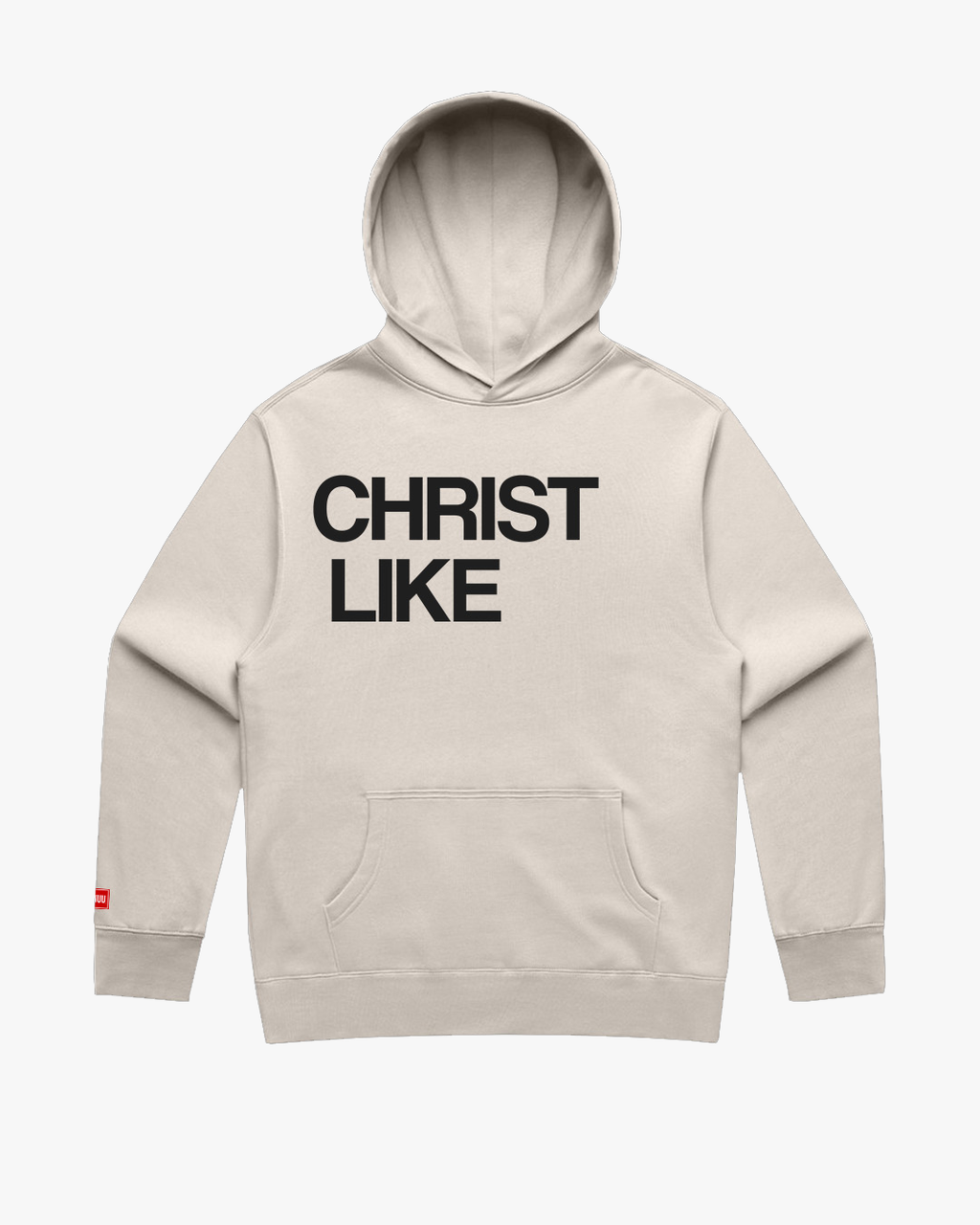 Christ Like Hoodie - Ivory