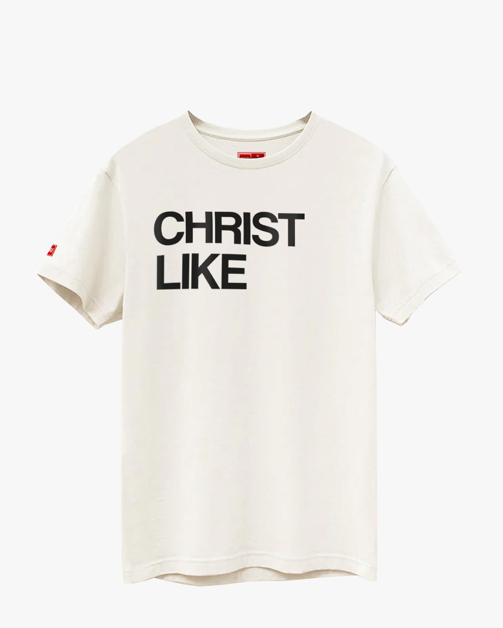 Christ Like Relaxed Fit Tee - Bone