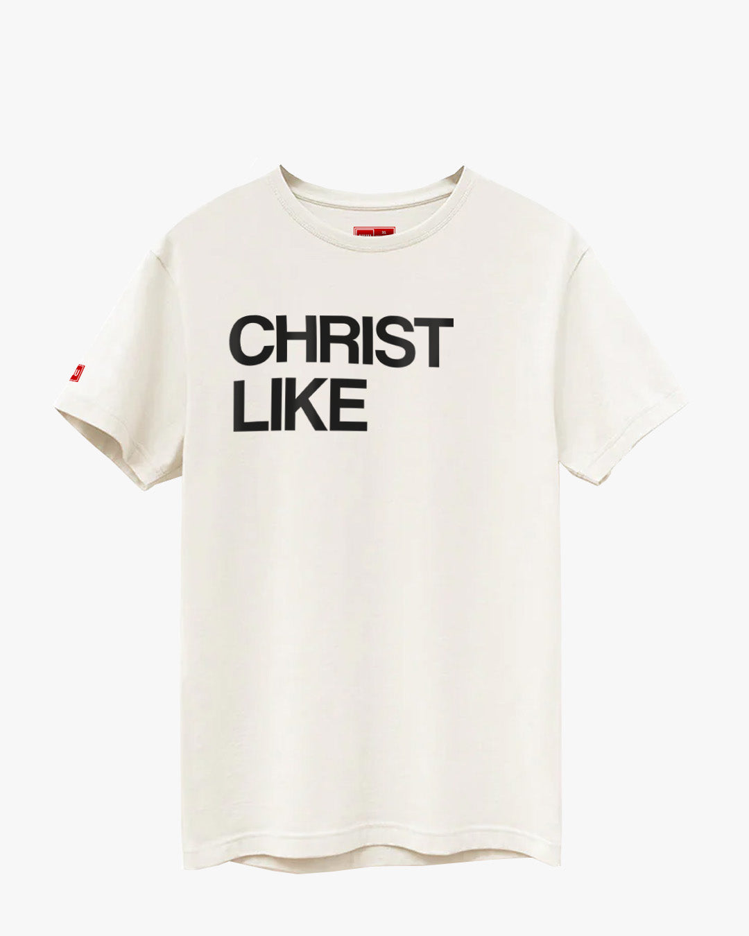Christ Like Relaxed Fit Tee - Bone