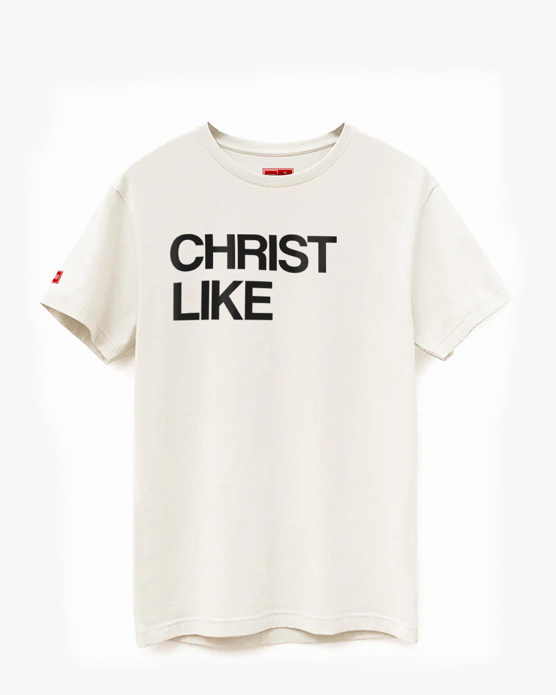 Christ Like Relaxed Fit Tee - Bone