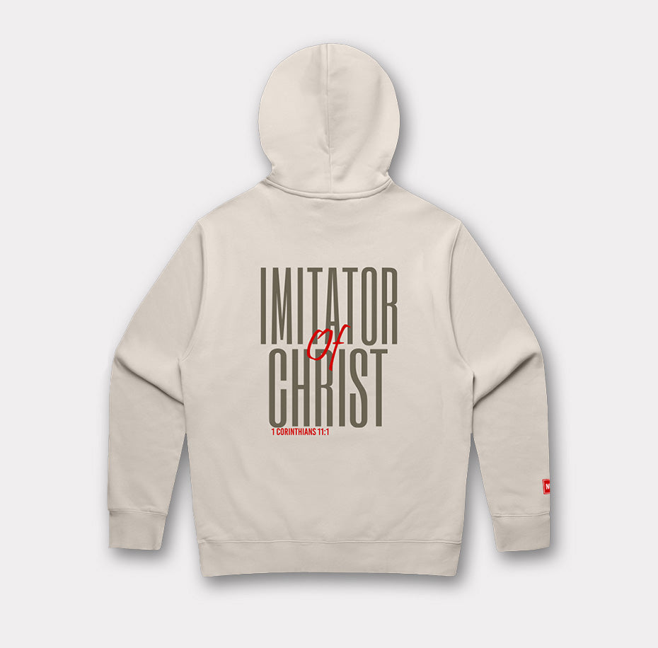I.O.C. - Imitator of Christ Fleece Hoodie (Bone)