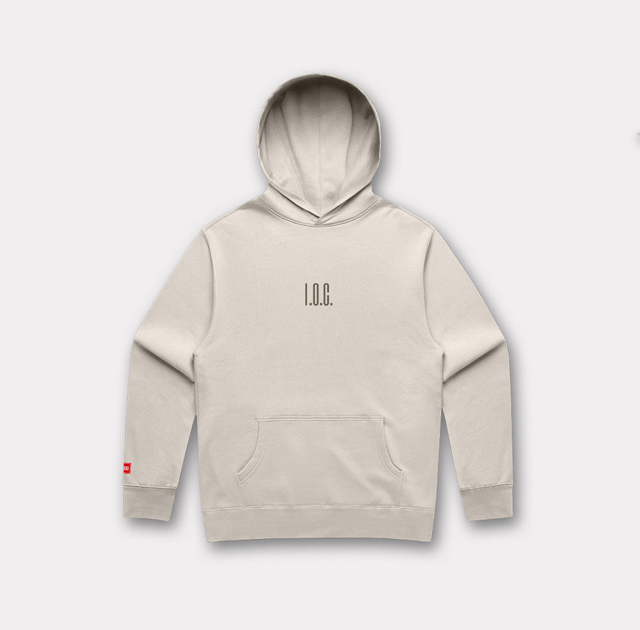 I.O.C. - Imitator of Christ Fleece Hoodie (Bone)