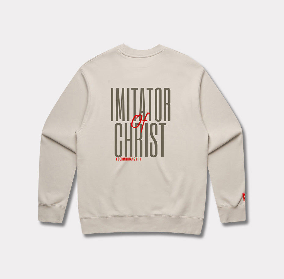 I.O.C. - Imitator of Christ Fleece Sweatshirt (Bone)