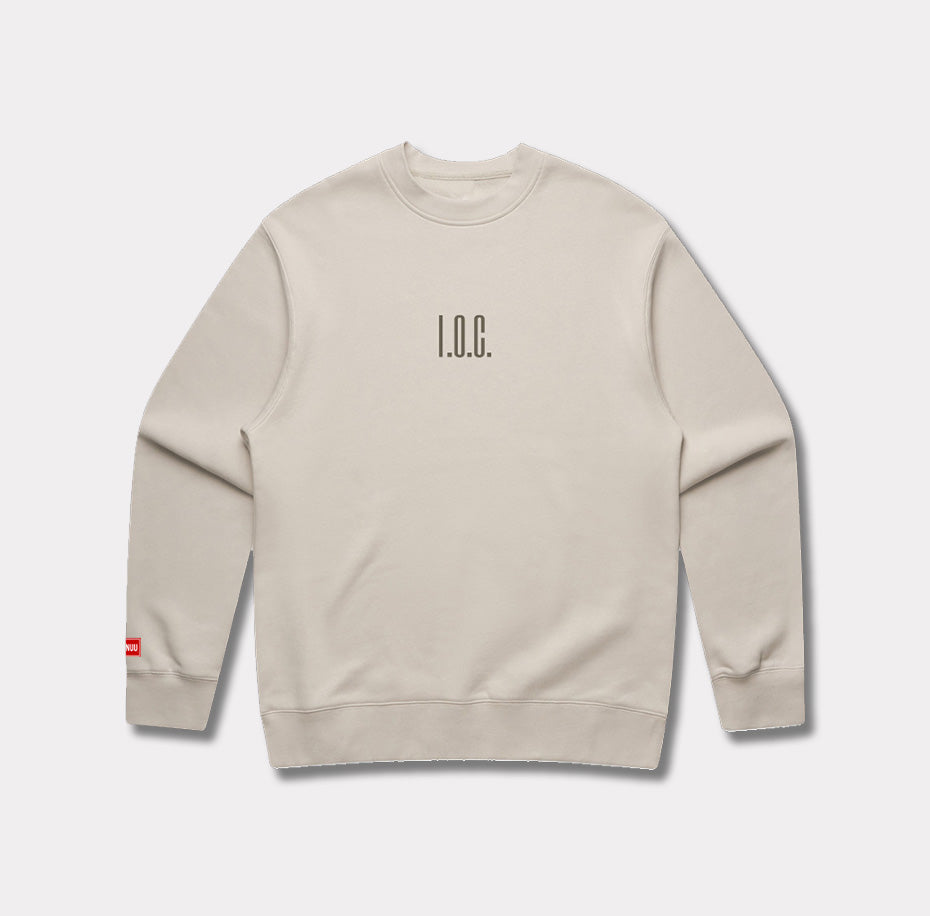 I.O.C. - Imitator of Christ Fleece Sweatshirt (Bone)