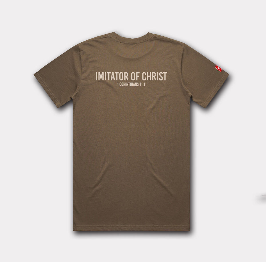 Christ Like Tee (Coca Brown)