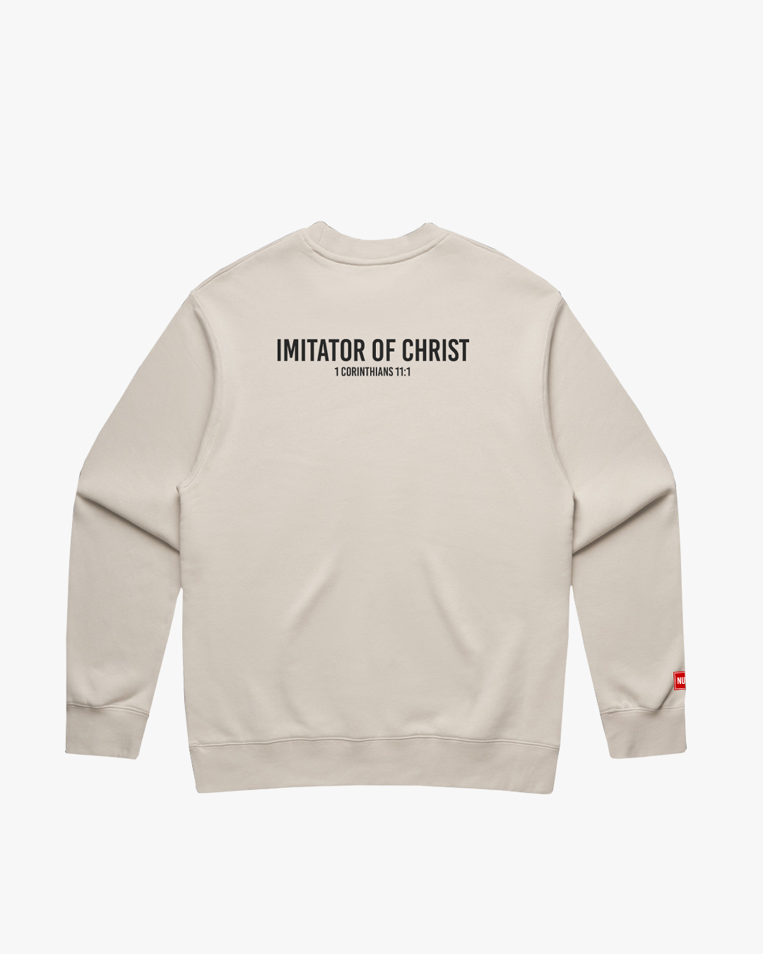 Christ Like Light Weight Sweatshirt - Ivory