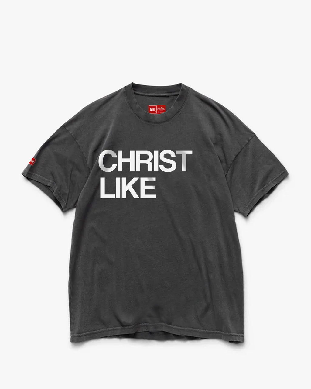 Christ Like Tee - Faded Black