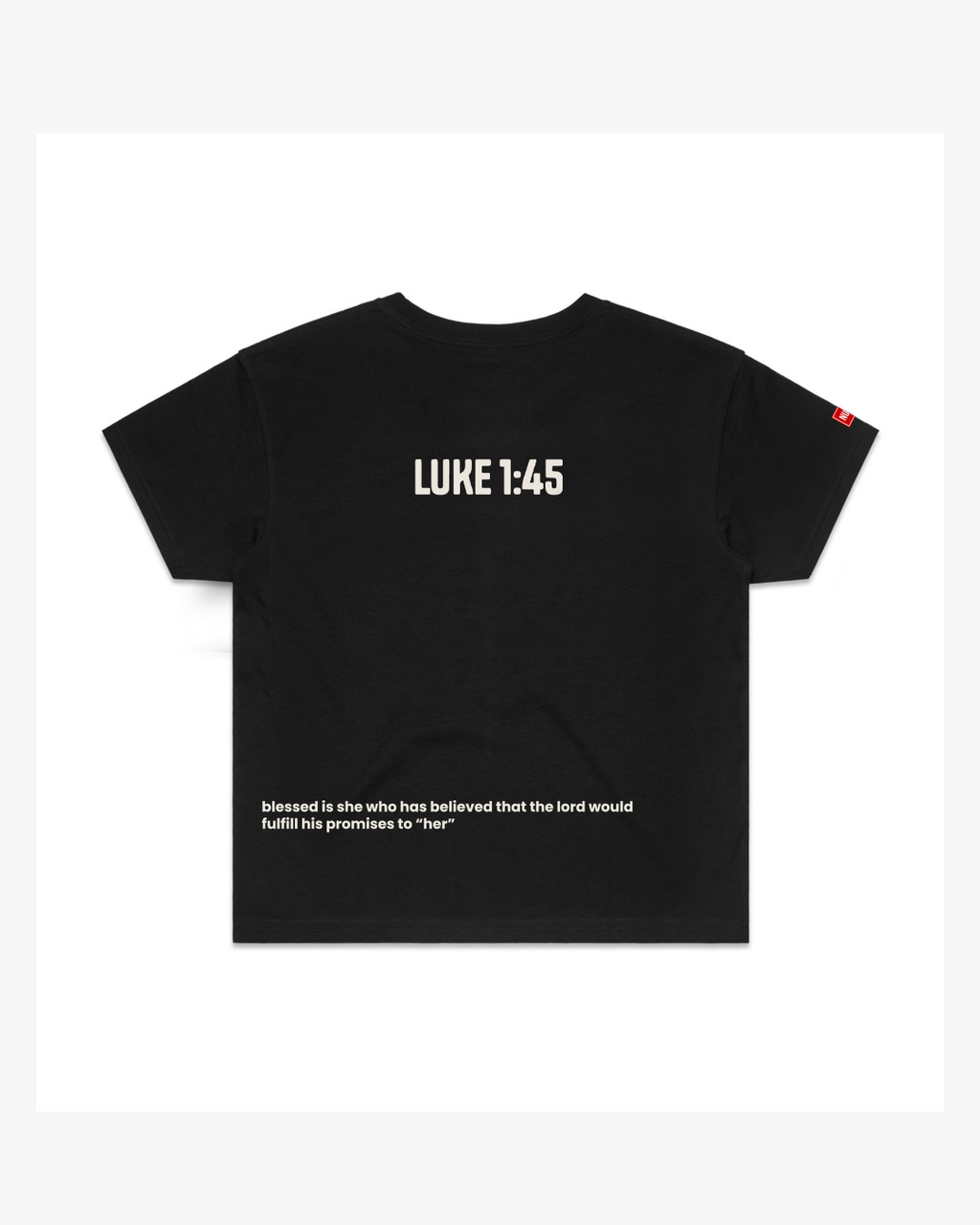 I AM HER Boxy Tee - Black