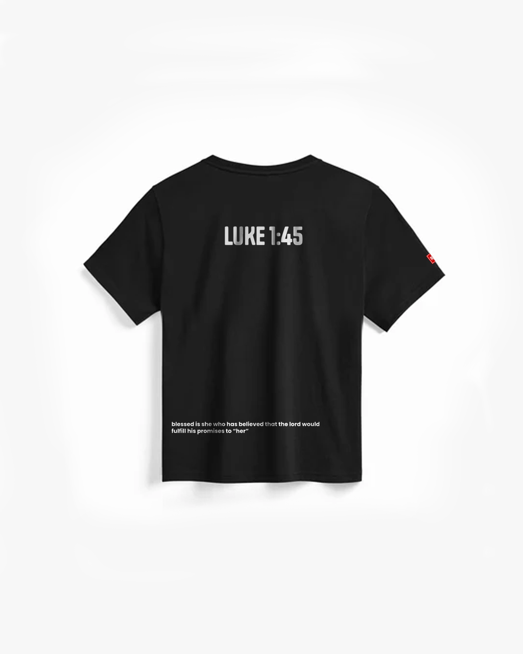 I AM HER Boxy Tee - Black