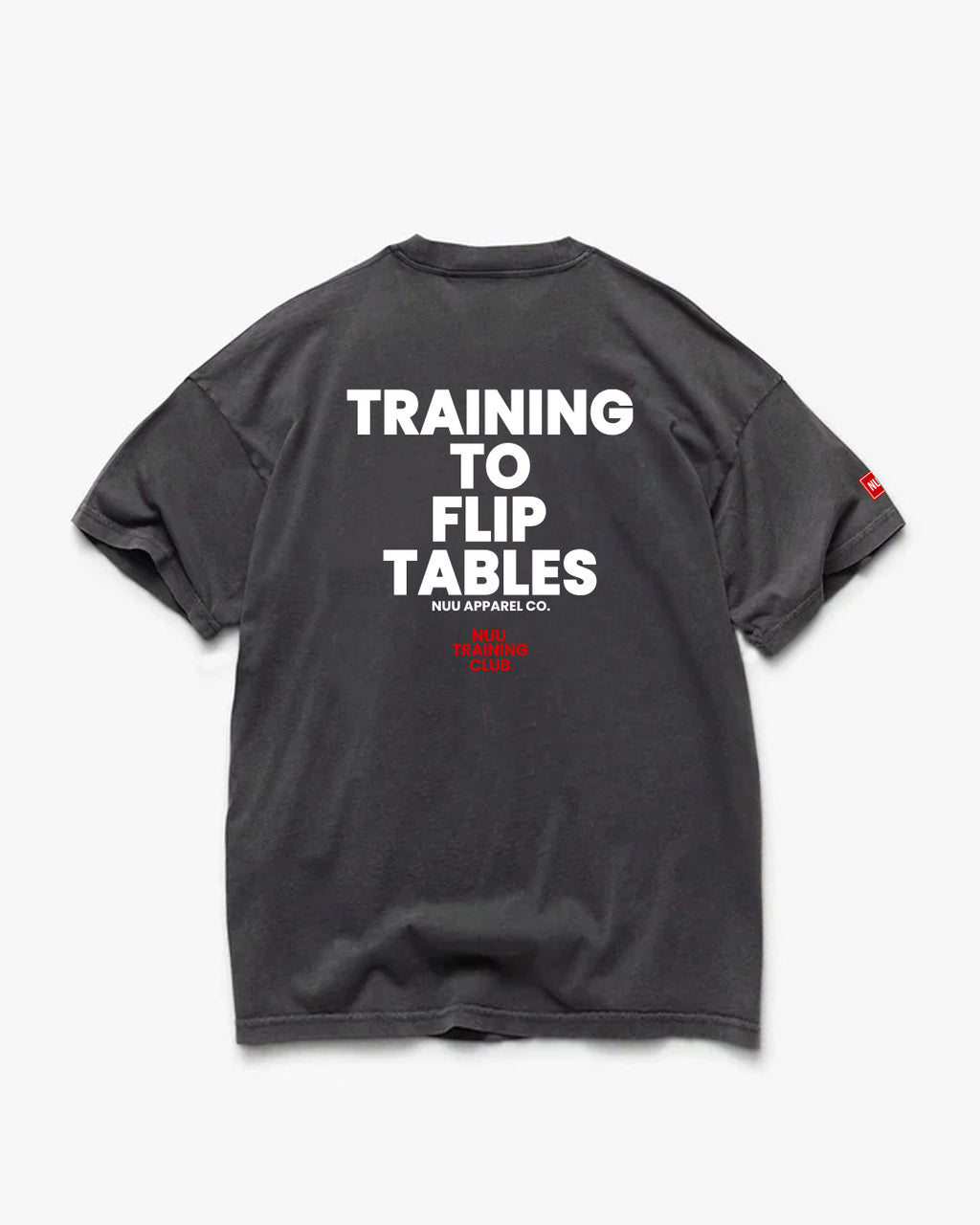Flipping Tables - Faded Black