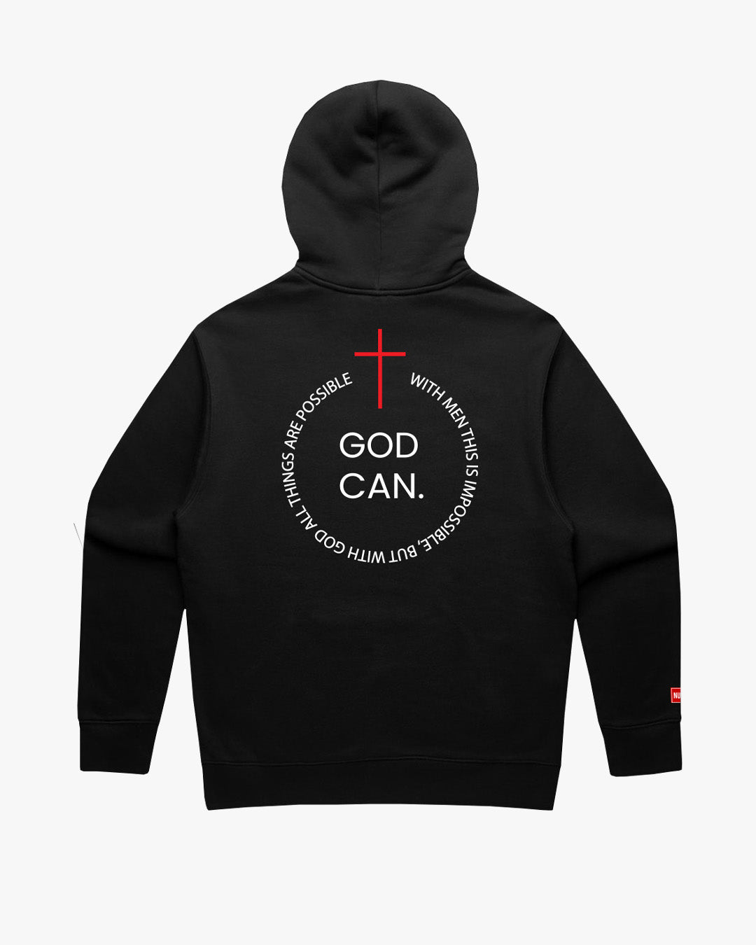 God Can Hoodie - Black