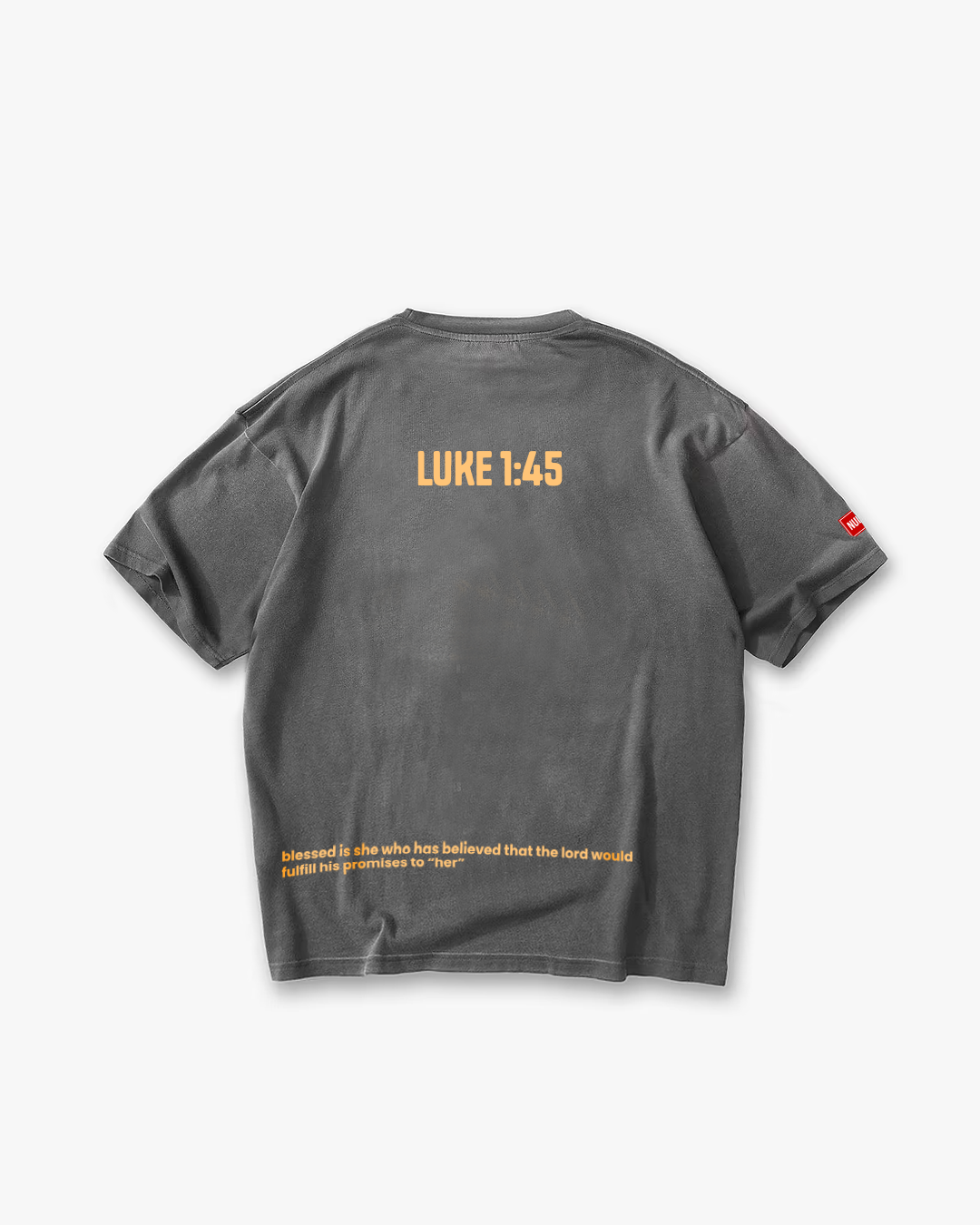 I AM HER Boxy Tee - Faded Black