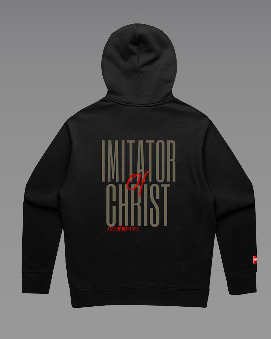 Imitator of Christ Hoodie - Black