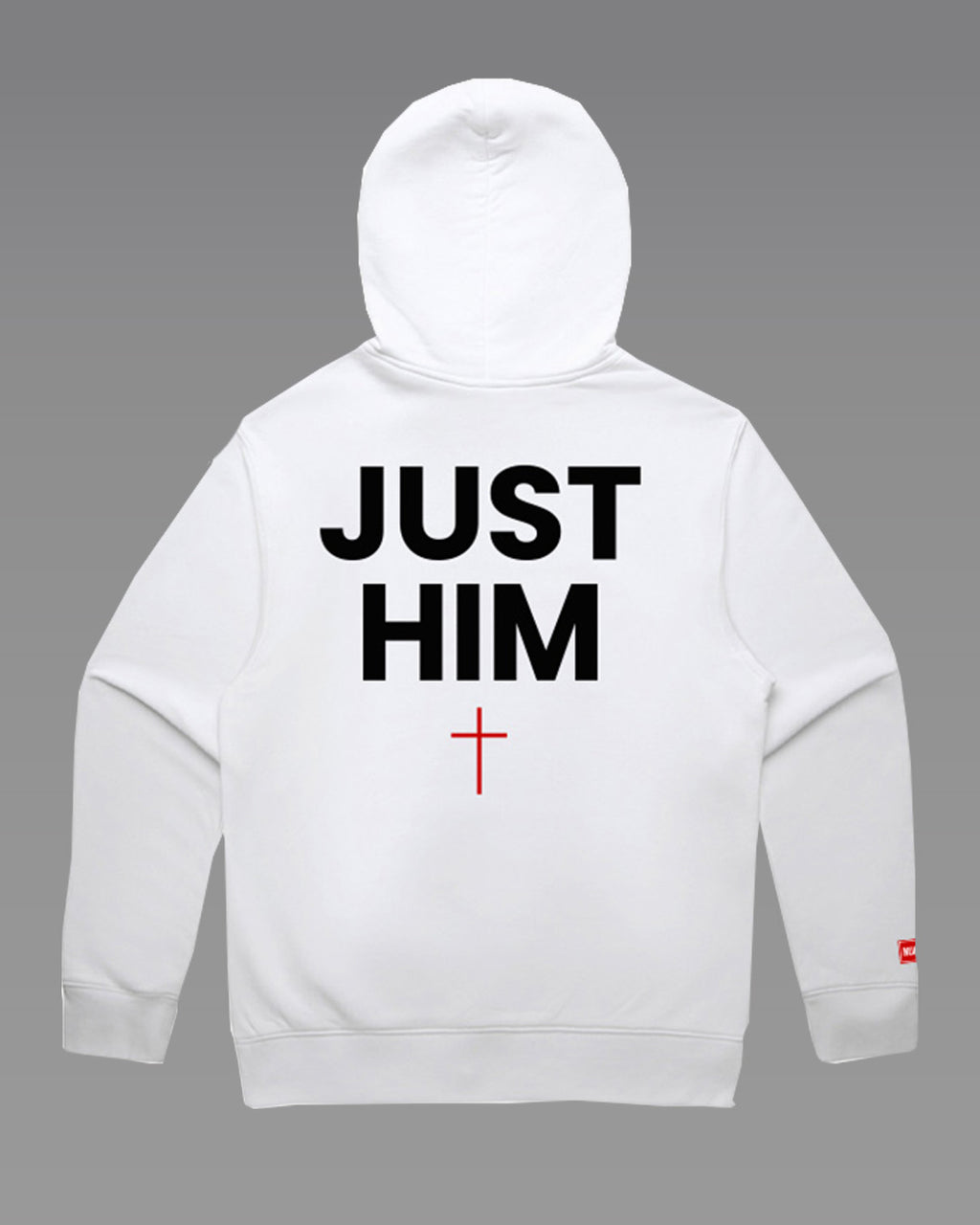 Just Him Hoodie - White