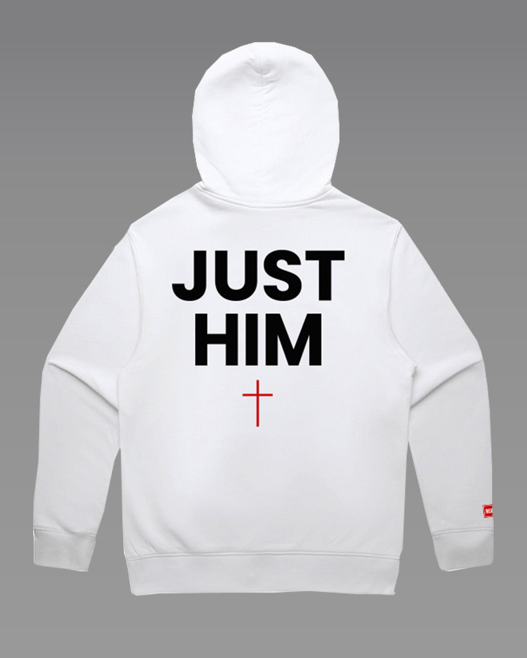 Just Him Hoodie - White