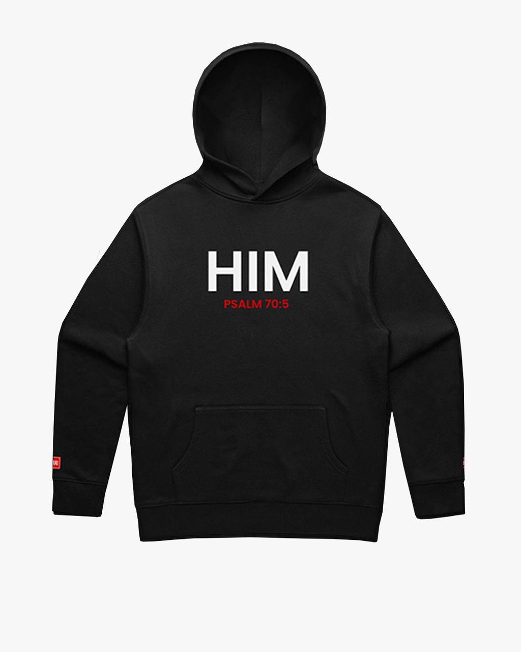 Just Him Hoodie - Black