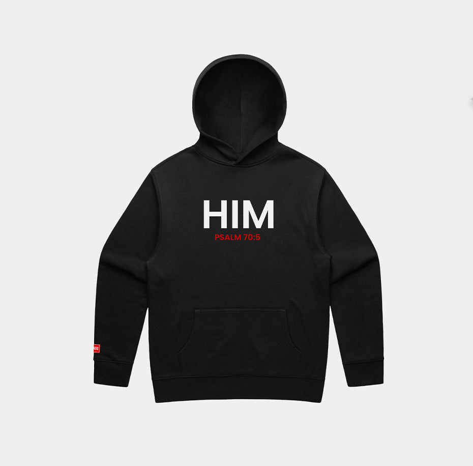Just Him Hoodie (Black)