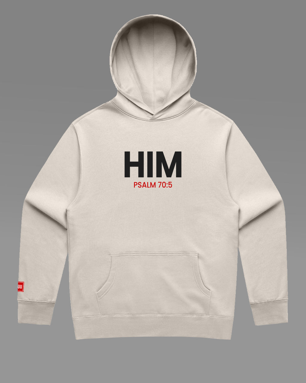 Just Him Hoodie - Cream