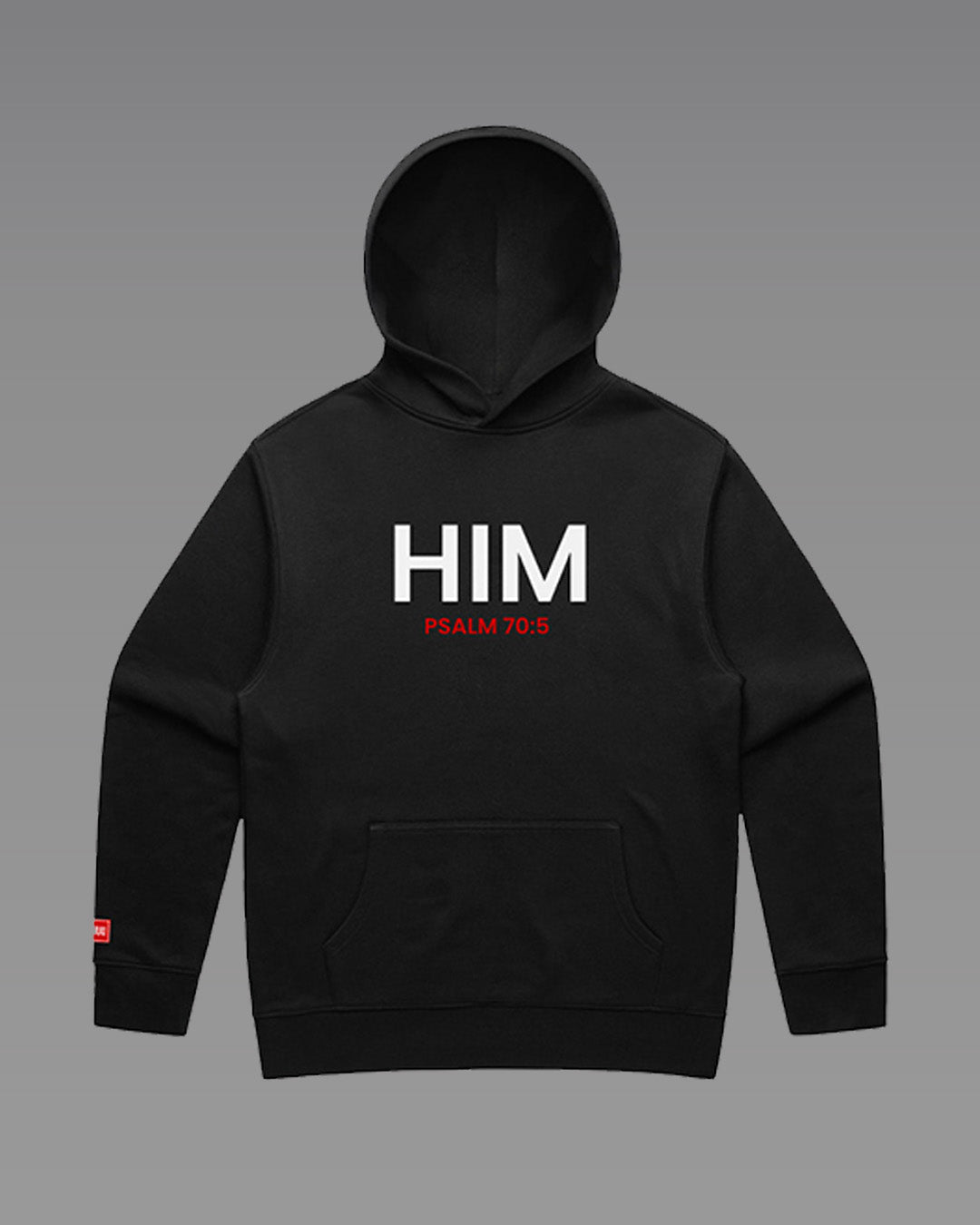 Just Him Hoodie - Black