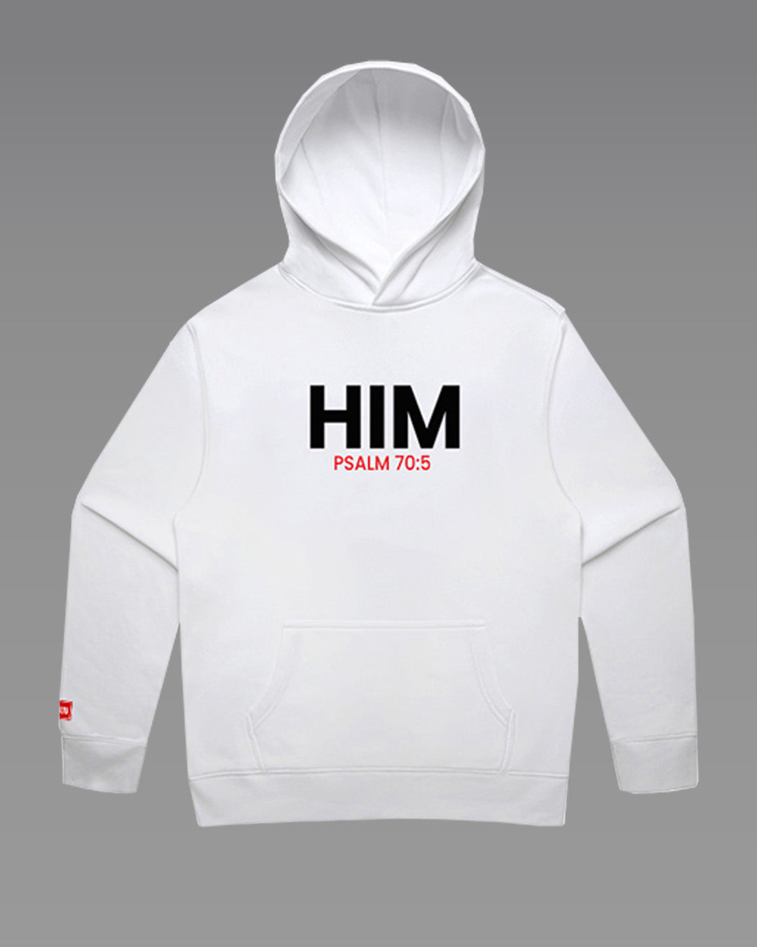 Just Him Hoodie - White