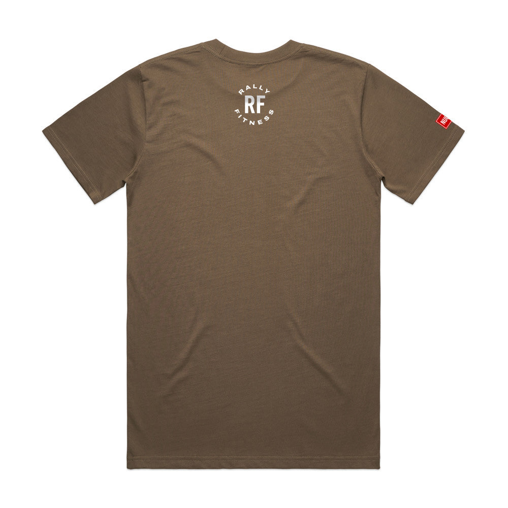 Minimal Rally Tee - Neutral Brown