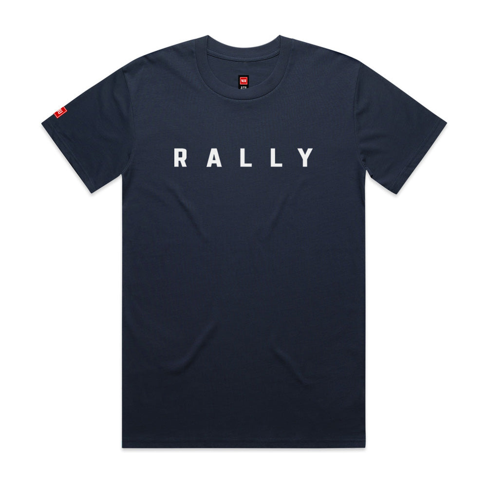 Minimal Rally Tee - Navy