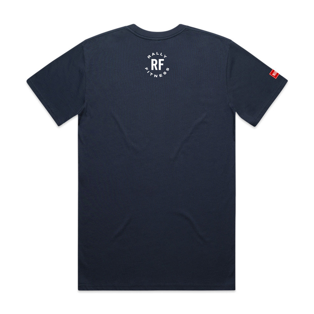 Minimal Rally Tee - Navy