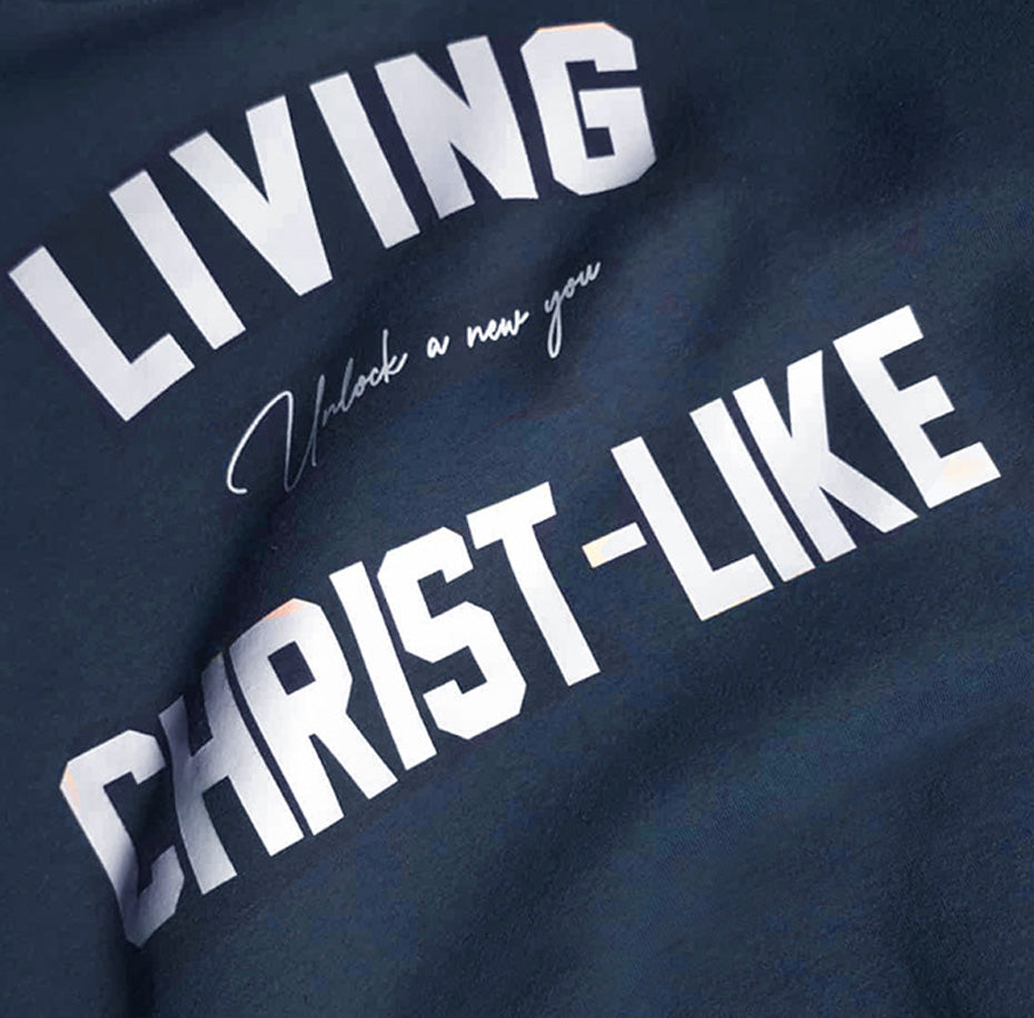LCL - Living Christ Like sweatshirt (Sea Blue)