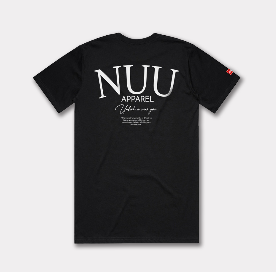 New You Tee (black)