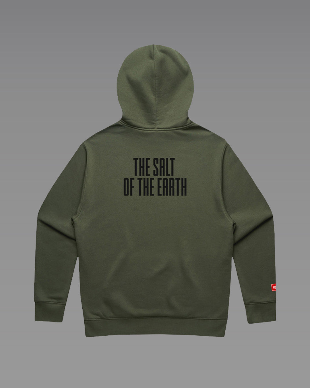 Salty Fleece Hoodie - Military Green